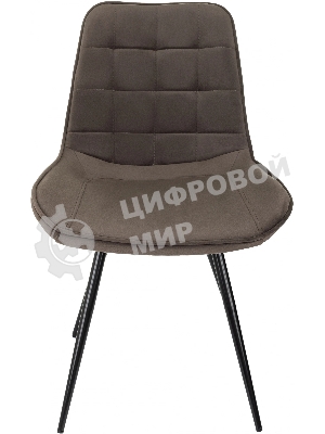 Стул для дома Бюрократ CH-K2_4 комплект 4 шт коричневый Holland 74 металл черный на ножках