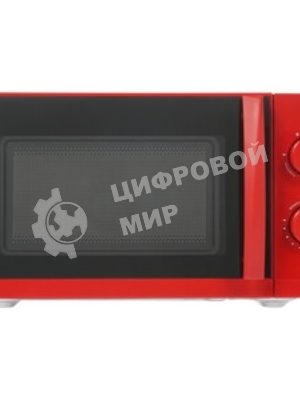 Микроволновая печь Centek CT-1571 красный, 20 л, 700 Вт, переключатели - поворотный механизм
