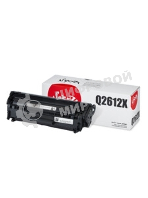Картридж лазерный Sakura Q2612X для HP LJ 1010/1012/1015/1020/1022/3015/3020/3030, черный, 3000 к.