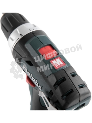 Дрель-шуруповерт Metabo PowerMaxx BS 600080500, 12 В, 2 Ач, 34 Нм, щеточный