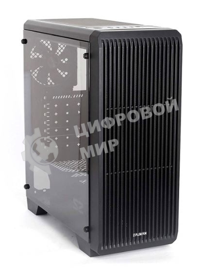 Компьютерный корпус Zalman S2 черный без БП ATX 2x120мм 2xUSB 2.0 1xUSB 3.0 audio bott PSU