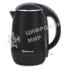 Чайник электрический Sakura SA-2157BK 1.8 л, черн д