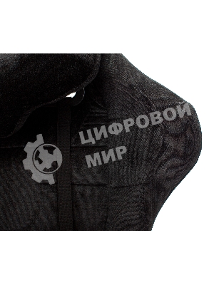 Кресло Бюрократ VIKING KNIGHT LT20 FABRIC черный, ткань, 120 кг, механизм качания