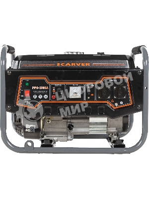 Электрогенератор бензиновый Carver PPG-2500А, 2.3 кВт, 67 дБ, 40 кг