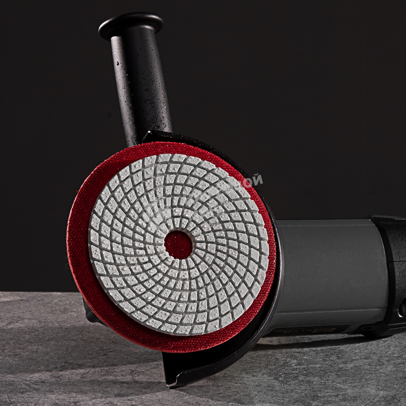 Алмазный гибкий шлифовальный круг Matrix, 100 мм, P 400, мокрое шлифование, 5 шт.