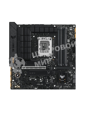 Материнская плата ASUS TUF GAMING B760M-PLUS II, LGA 1700, Intel B760, 4xDDR5, 4xSATA, 3xM.2, 1xPCIe 5.0 x16, 1xPCIe x4, 1xPCIe x1, 1xUSB-A 3.2 Gen 2, 2xUSB-A 3.2 Gen 1, 4xUSB 2.0, 1xUSB-C 3.2 Gen 2x2, 1x2.5Gb LAN, 5x3.5 мм, 7.1, mATX