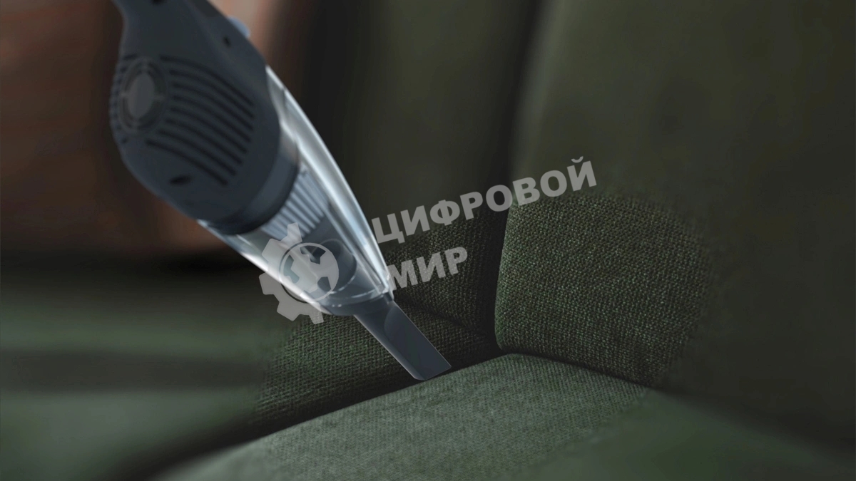 Пылесос ручной Ritmix CVC-003 черный/серый, 70 Вт, уборка сухая, пылесборник контейнер 0.32 л