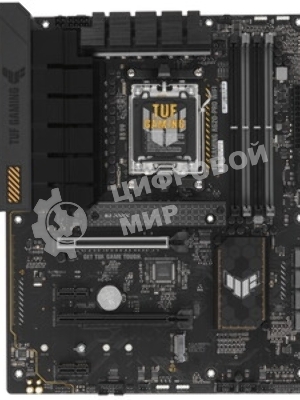 Материнская плата ASUS TUF GAMING A620-PRO WIFI, AM5, AMD A620, 4xDDR5, 4xSATA, 2xM.2, 1xPCI-E 4.0 x16, 1xPCI-E 3.0 x16, 2xPCI-E x1, 1xHDMI, 1xDP, 1x 2.5Gb LAN, 3xUSB-A 2.0, 2xUSB-A 3.2 Gen 2, 1xUSB-C 3.2 Gen 1, 5x3.5 мм, 7.1, ATX