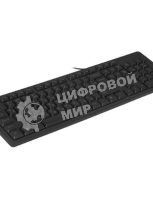 Комплект клавиатура+мышь A4Tech KK-3330S проводной, USB, 1200 DPI, чёрный
