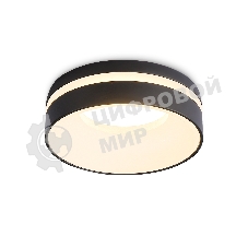Светильник Ambrella light TN3306 BK/FR черный/белый матовый MR16 GU5.3 D80*43