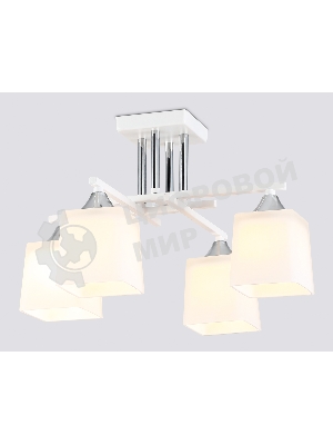 Светильник Ambrella light TR303041/4 WH белый E27/4 max 60W 420*420*260