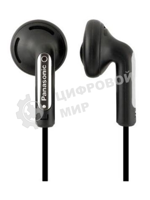 Наушники вкладыши Panasonic RP-HV094GU-K черный проводные (в ушной раковине)
