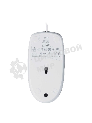 Мышь проводная Logitech M100 белый, 1000 dpi, USB, кнопки - 3