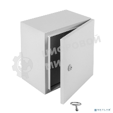 Монтажные шкафы, стойки Elbox Электротех. распред. шкаф IP66 навесной (В500xШ500xГ250) EMW c одной дверью (EMW-500.500.250-1-IP66)