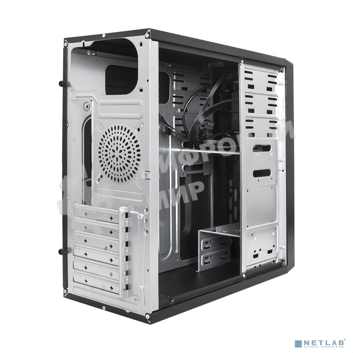 Компьютерный корпус Miditower ExeGate CP-606U-AB500 (ATX, AB500 с вент. 8см, 1хUSB/1хUSB 3.0, аудио)