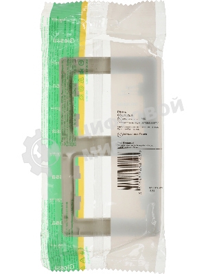 Рамка 2-м Glossa верт. беж. SchE GSL000206