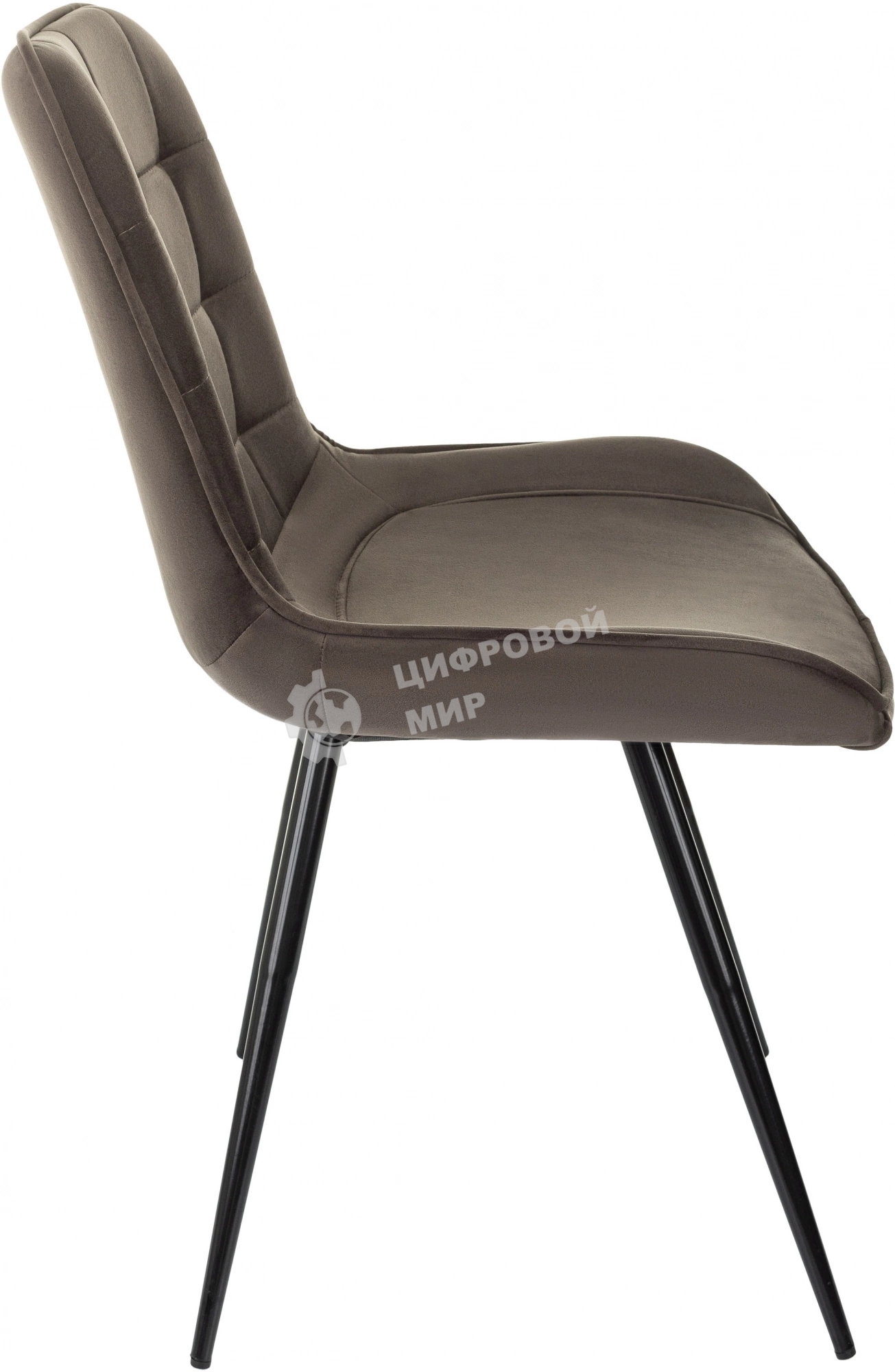 Стул для дома Бюрократ CH-K2_4 комплект 4 шт коричневый Holland 74 металл черный на ножках
