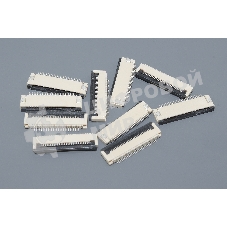 Разъем FPC Flip-Lock 0510-28RLGF 28 pin высота 1мм шаг 0,5мм 10 шт