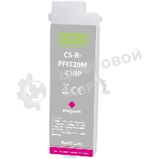 Картридж струйный Cactus CS-R-PFI321M-CHIP PFI-321 пурпурный (260мл) для Canon imagePROGRAF TM-200/200MFP/205/300/300MFP/305/250/255/350/355 с чипом