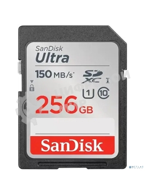 Флеш карта SD 256Gb SanDisk SDXC Class 10 UHS-I Ultra 120Mb/s
