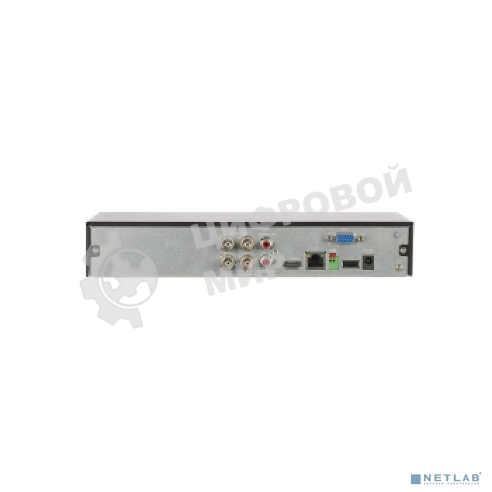 Видеорегистратор Dahua DH-XVR5104HS-4KL-I3/T 4-канальный HDCVI с FR HDCVI, AHD, TVI, IP, CVBS 1 SATA III до 16Тбайт; видеоаналитика: SMD Plu 1 HDMI, 1 VGA; RJ45 100Мбит/с; аудиовх/вых: 1/1