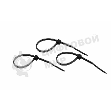 Хомут-стяжкa нeйлонoвая Rexant 100x2,5 мм, черная, упаковка 25 шт.