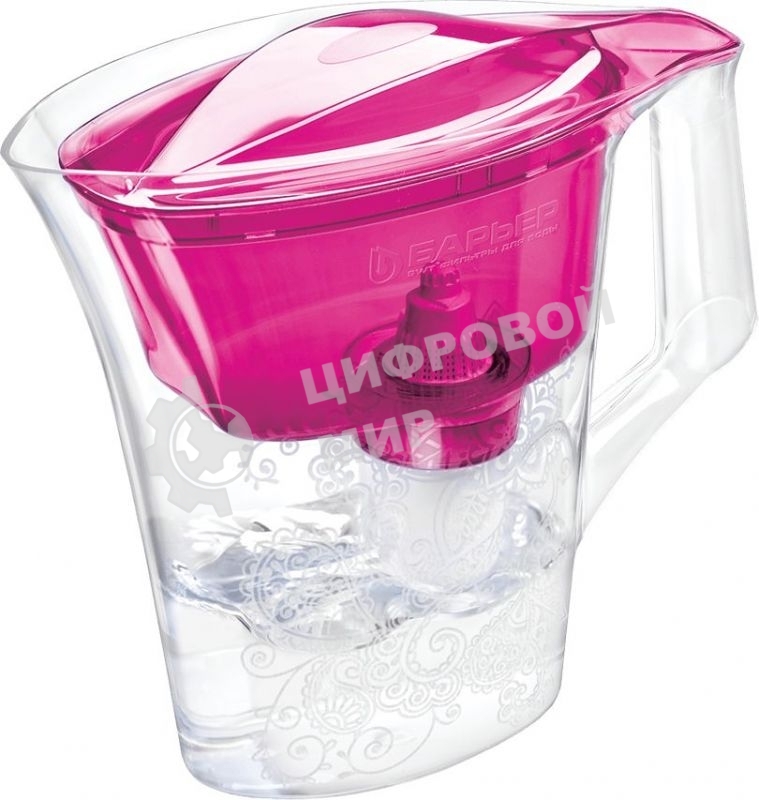 Фильтр для воды Барьер Танго пурпурный с узором