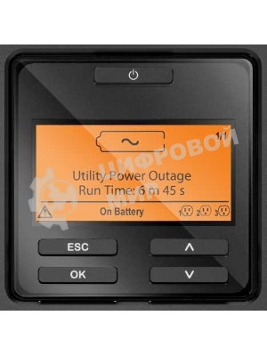 Источник бесперебойного питания APC Smart-UPS SRT, 1000VA/1000W, On-Line, Extended-run, Rack 2U (Tower convertible), черный