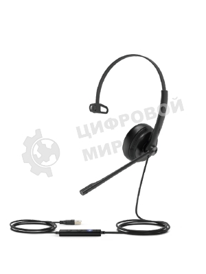 Гарнитура проводная Yealink UH34 Mono UC