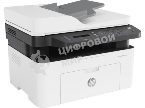 МФУ лазерное HP Laser MFP 137fnw (4ZB84A), A4, ч/б, печ. до 20 стр/мин., скан. до 15 стр/мин. (ч/б) 6 стр/мин. (цвет), 1200 x 1200 dpi (печать) 600x600dpi (скан.), USB, RJ-45, Wi-Fi, Air Print, Mopria