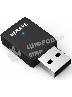 Сетевой адаптер Wi-Fi Tenda WiFi Adapter USB U9 (USB2.0, WLAN 650Mbps, 802.11ac) 1x int Antenna