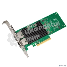 Сетевая карта Intel® Ethernet Network Adapter X710-T2L, Dual Ports RJ45, X710-AT2, 10GbE/5GbE/2.5GbE/1GbE/100Mb, PCIe v3.0 (8.0GT/s), QoS, VMDq, SR-IOV, iSCSI/NFS