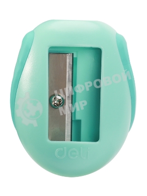 Точилка для карандашей ручная Deli MiYou EH550, 1 отверстие, пластик, ассорти, туба