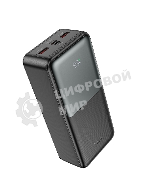 Портативный аккумулятор Hoco J136B, 30000мА·ч, QC/PD, 3A, с дисплеем, черный