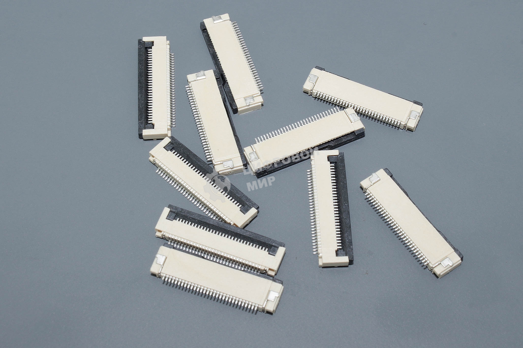 Разъем FPC Flip-Lock 0510-30RLGF 30 pin высота 1мм шаг 0,5мм 10 шт