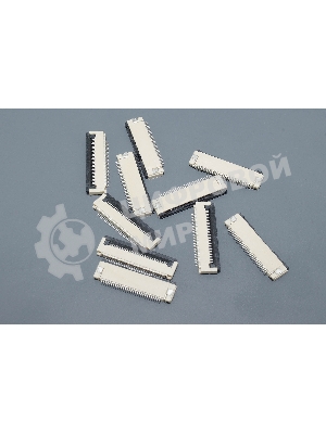Разъем FPC Flip-Lock 0510-30RLGF 30 pin высота 1мм шаг 0,5мм 10 шт