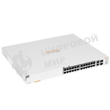 Коммутатор HPE Instant on 1960 JL807A#ABB 2x10G 2SFP+ 24PoE+ 370W