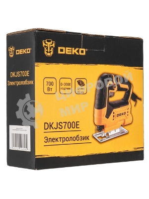 Лобзик электрический Deko DKJS700E 700Вт 3000ходов/мин от электросети