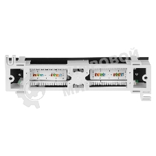 Патч-панель EXEGATE EX256754RUS UTP настенная 12 port кат.5e, ExeGate, разъем KRONE&110 (dual IDC)