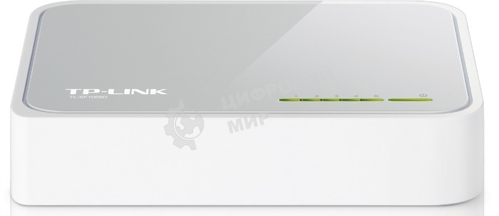 Коммутатор TP-Link SOHO TL-SF1005D Коммутатор 5-port 10/100M mini Desktop Switch, 5 10/100M RJ45 ports, Plastic case