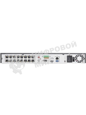 Видеорегистратор Hikvision DS-7616NXI-K2(D) - 16-х канальный IP-видеорегистратор с технологией AcuSense
