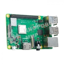 Микрокомпьютер Raspberry Pi 3 Model B+ Retail, 1GB RAM, Cortex-A53 (ARMv8) 64-bit SoC @ 1.4GHz Broadcom BCM2837B0 CPU, WiFi, Bluetooth, 40-pin extended GPIO, 4x USB 2.0, HDMI, CSI camera port, DSI displ.port, MicroSD port (137-3331) , (БП и корпус покупае