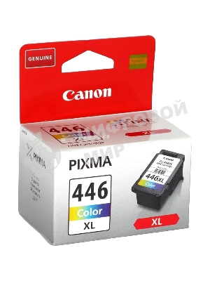 Картридж струйный Canon CL-446XL (8284B001) для Canon PIXMA MG2440/2540. Цветной, 300 стр.