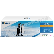 Картридж лазерный G&G GG-W2033X, 415X пурпурный (6000 стр.) для HP LJ M454/MFP M479