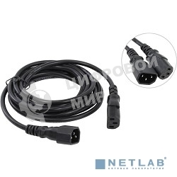 Кабель монитор - компьютер 220V (UPS -> устройство) VCOM VDE 3G*0.75мм (CE001-CU) 3 м