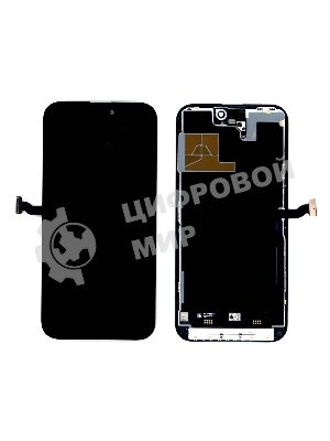 Дисплей (модуль) для Apple iPhone 14 Pro Max в сборе с тачскрином, черный