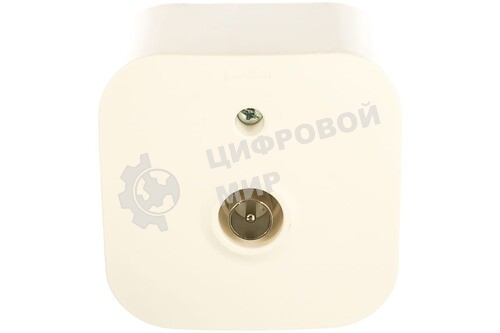 Legrand Quteo Белый Розетка TV.