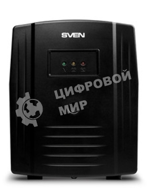 Источник бесперебойного питания SVEN Pro 1000 1000VA/720W USB, RJ-45 (3 EURO) 