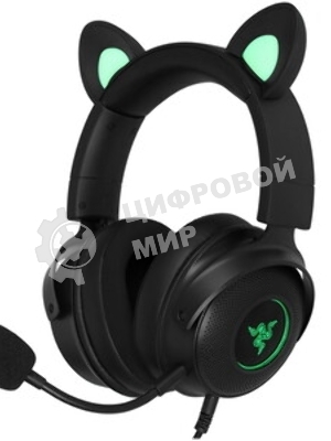 Гарнитура Razer Kraken Kitty V2 Pro чёрный, проводная, USB, подсветка