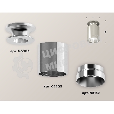 Светильник Ambrella Light XS6305042 PSL серебро полированное MR16 GU5.3 (N6903, C6305, N6132)